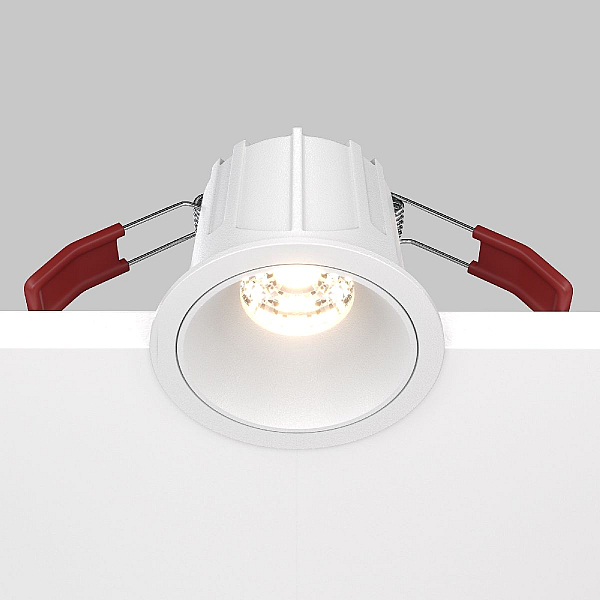 Встраиваемый светильник Maytoni Alfa LED DL043-01-10W3K-RD-W