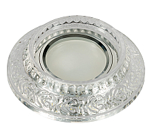 Встраиваемый светильник Fametto Luciole DLS-L105 GU5.3 CHROME/CLEAR UL-00000356