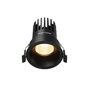 Встраиваемый светильник Maytoni Dip DL117-15W-2.7K-B