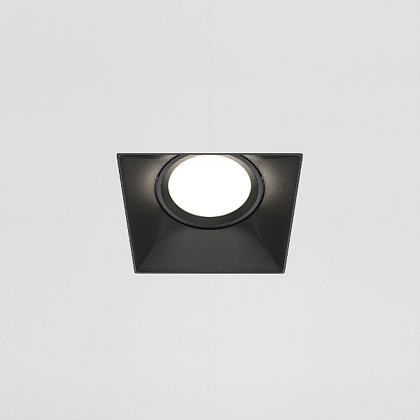 Встраиваемый светильник Maytoni Technical Dot DL042-01-SQ-B