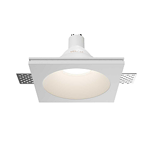 Встраиваемый светильник Maytoni Technical Gyps Modern DL129-GU10-01-W