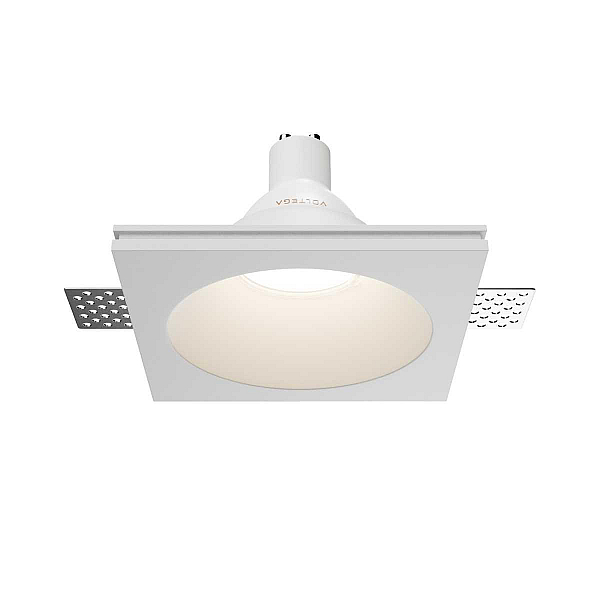 Встраиваемый светильник Maytoni Technical Downlight Gyps Modern DL129-GU10-01-W