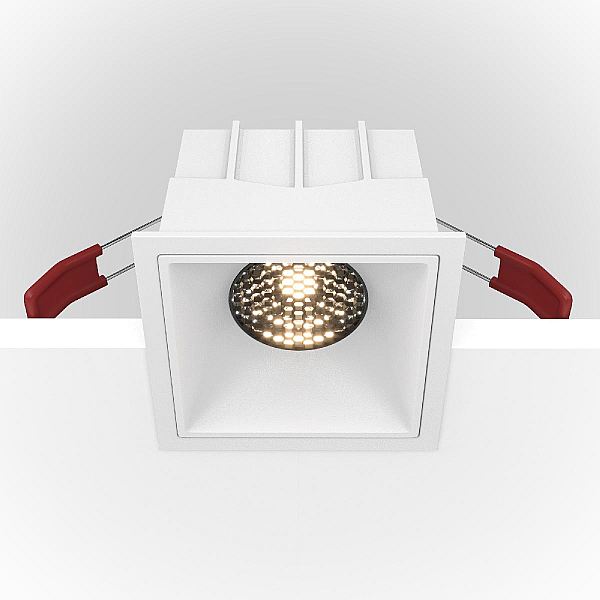 Встраиваемый светодиодный светильник Maytoni Technical Alfa LED DL043-01-15W4K-SQ-W
