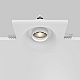 Встраиваемый светильник Maytoni Technical Gyps Modern DL006-GU10-RD-W