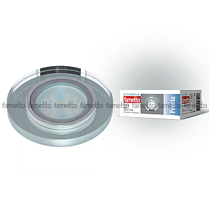 Встраиваемый светильник Fametto Peonia DLS-P106 GU5.3 CHROME/SILVER