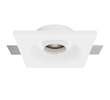 Встраиваемый светильник Maytoni Gyps Modern DL006-GU10-RD-W
