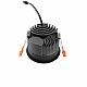 Встраиваемый светильник iLedex Technical Mars DIM 112-12W-D80-3000K-24DG-BK