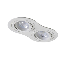 Встраиваемый светильник Crystal Lux CLT 001С2 WH