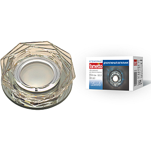 Встраиваемый светильник Fametto Luciole DLS-L122 GU5.3 BRONZE/CLEAR UL-00000370