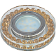 Встраиваемый светильник Fametto Peonia DLS-P102 GU5.3 CHROME/GOLD 09985