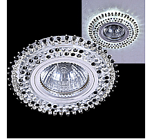 Встраиваемый светильник Reluce 59502-9.0-001MN MR16+LED3W BK