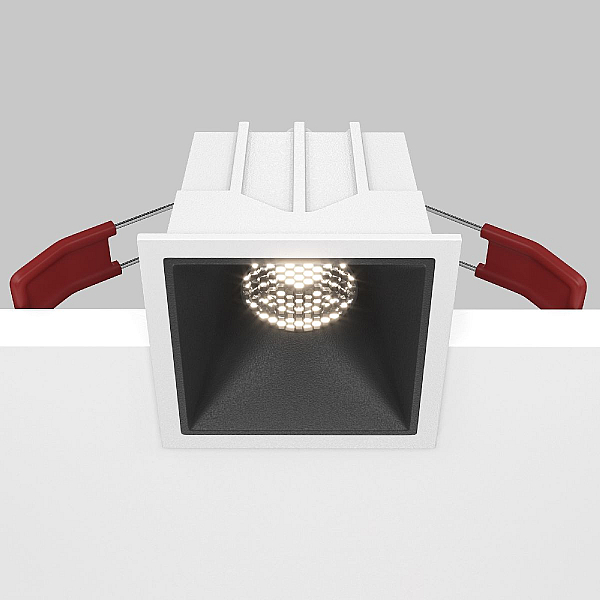 Встраиваемый светильник Maytoni Alfa LED DL043-01-10W4K-SQ-WB