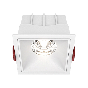 Встраиваемый светильник Maytoni Technical Alfa LED DL043-01-15W4K-D-SQ-W