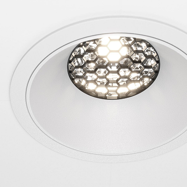 Встраиваемый светильник Maytoni Alfa LED DL043-01-15W4K-RD-W