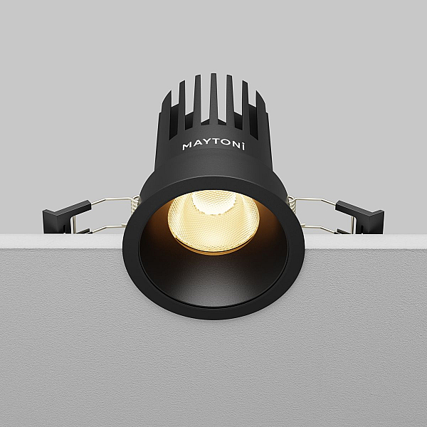 Встраиваемый светильник Maytoni Technical Dip DL117-15W-2.7K-B