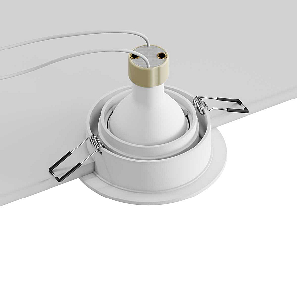 Встраиваемый светильник Hesby Lighting Hesby Eclipse IP20,15Вт, GU10, белый HSBL_0110
