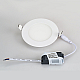 Встраиваемый светильник Arlight MS-EDGE-R120-6W Day4000 (WH, 115 deg, 230V) (IP44 Металл) 041903