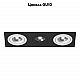 Встраиваемый светильник Lightstar INTERO 16 i537600706 (217537+217606+217607+217606)