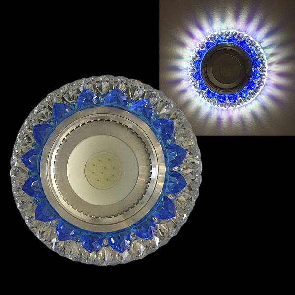 Встраиваемый светильник Reluce 42205-9.0-001PL MR16+LED3W CL/LBL+MIX