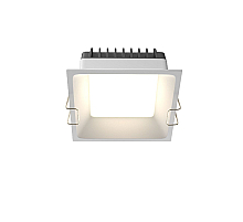 Встраиваемый светодиодный светильник Maytoni Technical Downlight Okno DL056-12W3-4-6K-W