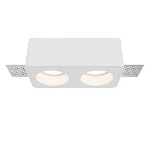 Встраиваемый светильник Maytoni Gyps Modern DL123-GU10-02-W