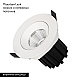 Встраиваемый светильник Arlight MS-ATOLL-BUILT-TURN-R94-10W Warm3000 (WH, 36 deg, 230V) 044598