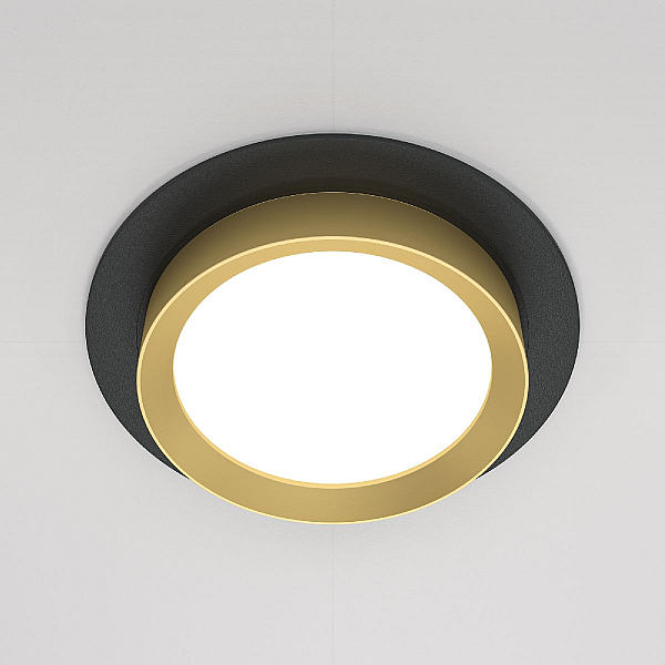 Встраиваемый светильник Maytoni Hoop DL086-GX53-RD-BG