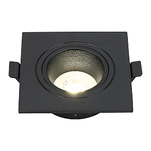 Встраиваемый светильник General GCL-MR16-SQ-BLACK 661283