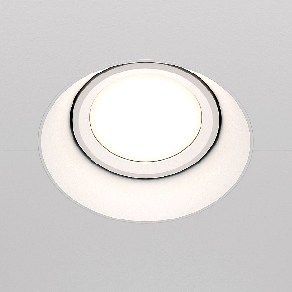 Встраиваемый светильник Maytoni Technical Dot DL042-01-RD-W
