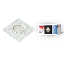 Встраиваемый светильник Fametto Luciole DLS-L203 GU5.3 CHROME/WHITE UL-00000378