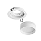 Встраиваемый светильник Hesby Lighting Nimbus IP20, 15Вт, GX53, белый HSBL_0129