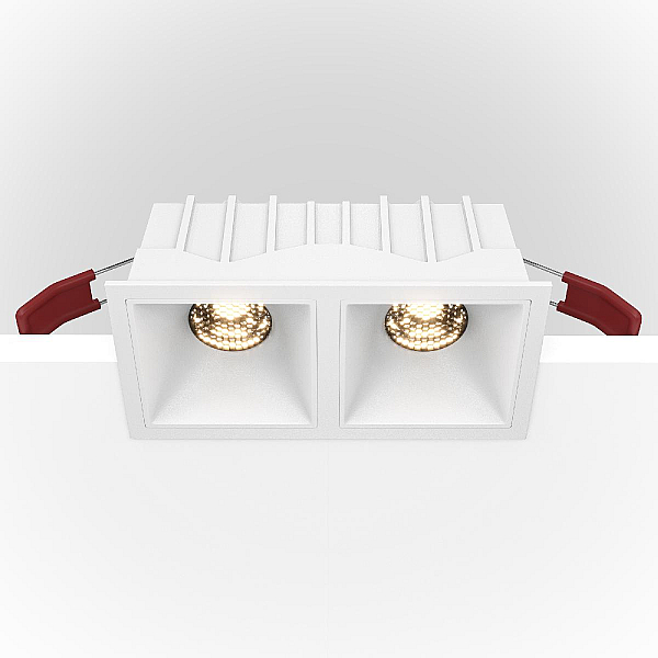 Встраиваемый светодиодный светильник Maytoni Technical Alfa LED Dim Triac DL043-02-10W4K-D-SQ-W
