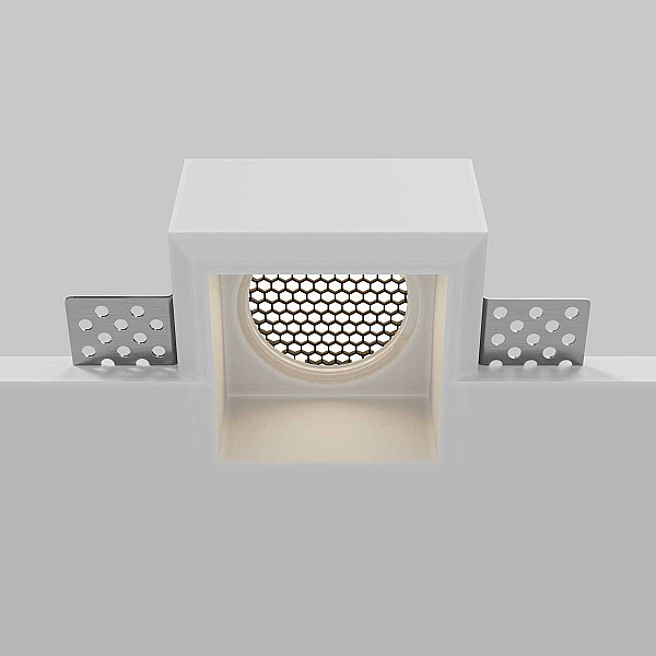 Встраиваемый светильник Maytoni Technical Downlight Gyps Modern DL131-GU10-01-W