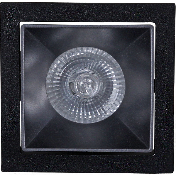 Встраиваемый светильник Reluce 16086-9.0-001PT MR16 BK+DARK GR