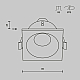 Встраиваемый светильник Maytoni Technical Downlight Zoom DL033-2-01W-1(N)