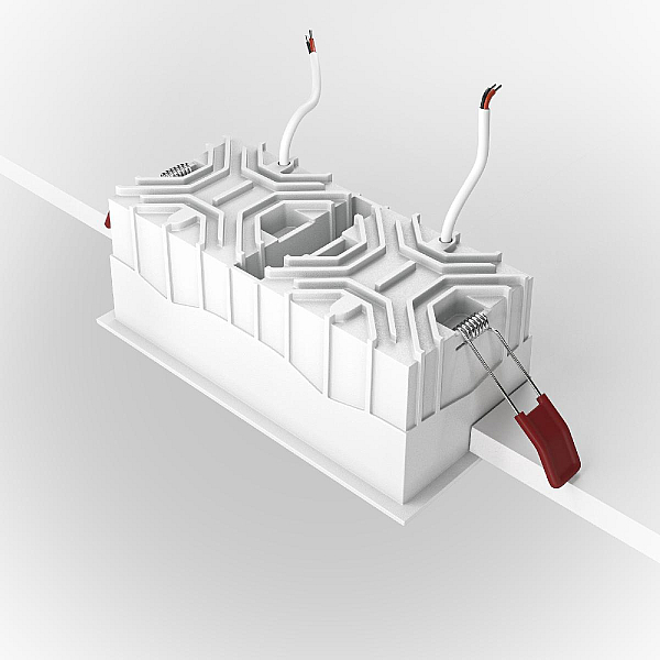 Встраиваемый светодиодный светильник Maytoni Technical Alfa LED Dim Triac DL043-02-15W3K-D-SQ-WB