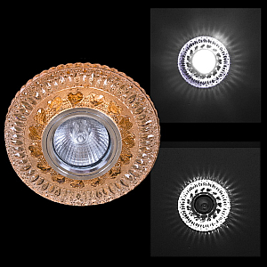 Встраиваемый светильник Reluce 00499-9.0-001CNB MR16+LED3W TEA