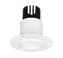 Встраиваемый светильник Arlight MS-INVISIO-TRIMLESS-R45-10W Day4000 (WH-WH, 36 deg, 230V) (IP54 Металл) 061923