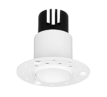 Встраиваемый светильник Arlight MS-INVISIO-TRIMLESS-R45-10W Day4000 (WH-WH, 36 deg, 230V) (IP54 Металл) 061923