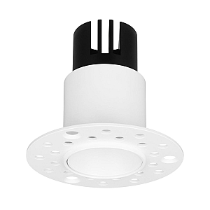 Встраиваемый светильник Arlight MS-INVISIO-TRIMLESS-R45-10W Day4000 (WH-WH, 36 deg, 230V) (IP54 Металл) 061923