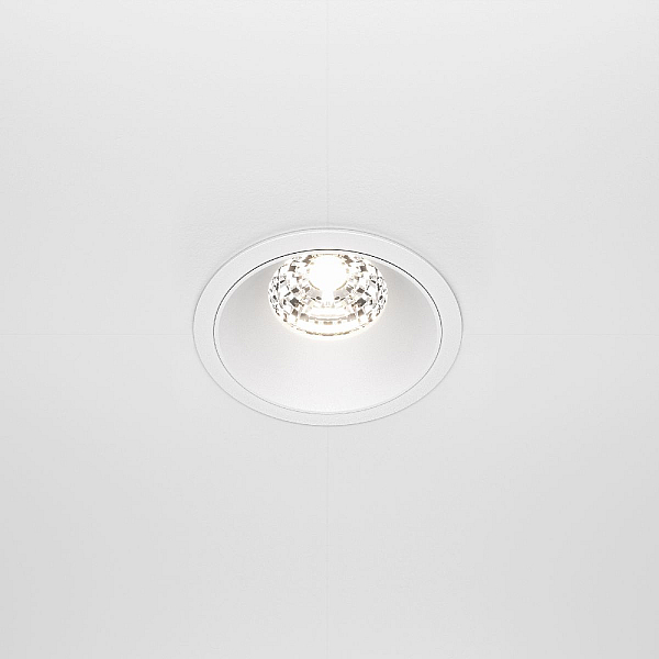Встраиваемый светильник Maytoni Alfa LED DL043-01-15W4K-RD-W