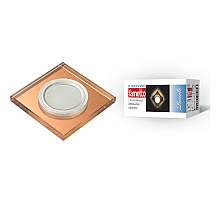 Встраиваемый светильник Fametto Luciole DLS-L107 GU5.3 CHROME/BRONZE