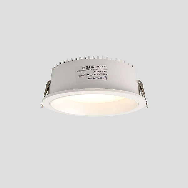 Светильник встраиваемый Crystal Lux CLT 529C135 WH 3000K