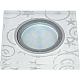 Встраиваемый светильник Fametto Peonia DLS-P203 GU5.3 CHROME/WHITE 10127