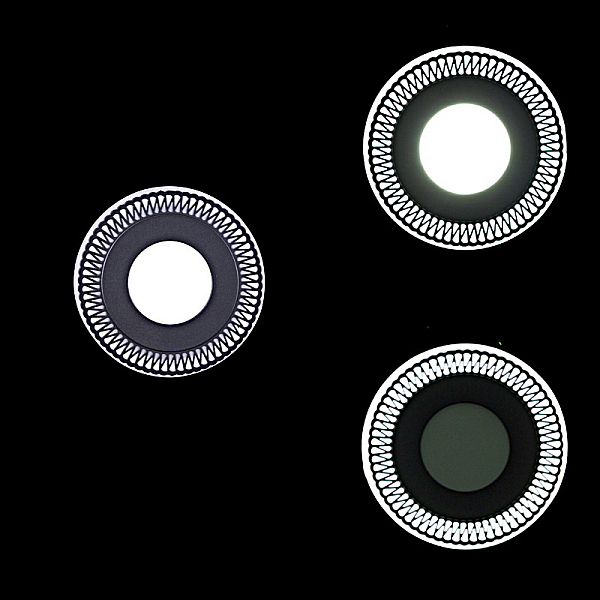 Встраиваемый светильник Reluce 63903-9.0-001RD LED3+3W BK