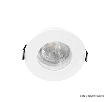 Встраиваемый светильник Crystal Lux CLT 045C1 WH IP44