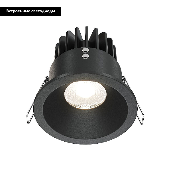 Встраиваемый светодиодный светильник Maytoni Technical Zoom DL034-L12W4K-B