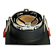 Светильник встраиваемый Feron DL3112 потолочный MR16 G5.3  черный + золото 51409