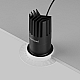 Встраиваемый светильник Maytoni Technical Dip DL122-15W-2.7K-TRS-B