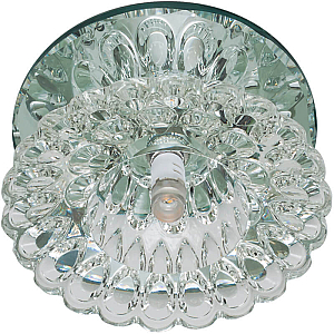Встраиваемый светильник Fametto DLS-F124 G4 GLASSY/CLEAR 10643